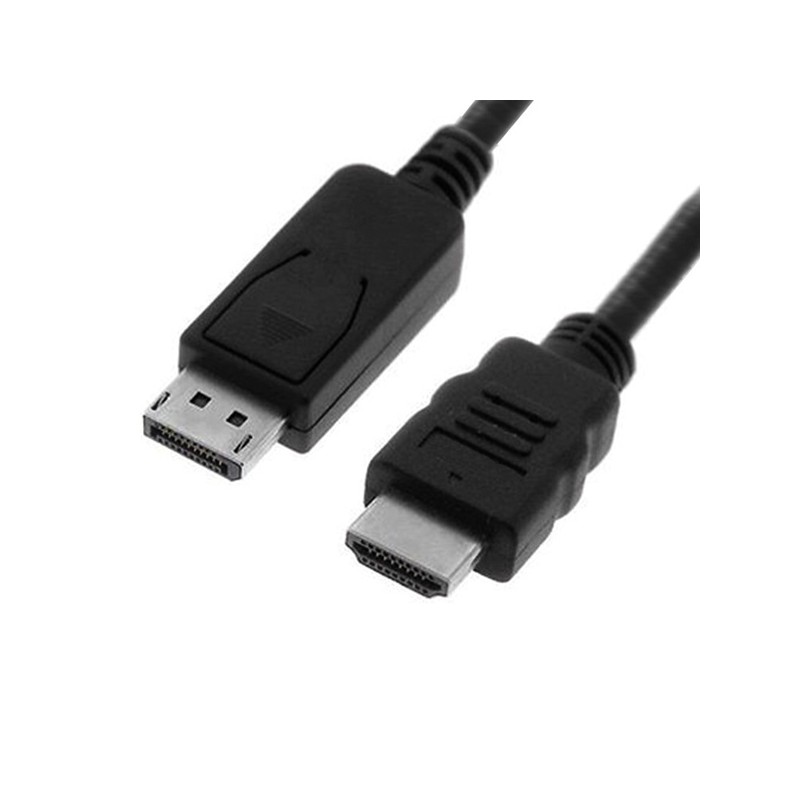 CABLE DISPLAYPORT M-HDMI MACHO 2M