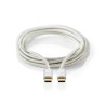 CABLE USB C M-M 2M V.2.0 100W NYLON