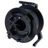 CARRETE ENROLLADOR SDI BNC VK7 100M NEGR