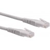 CABLE UTP CAT6 RJ45 M-M 0,30M GRIS