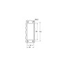 CARCASA BASE ZOCALO CHASIS HARTING 16B
