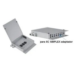 CAJA MURAL 16 SC SIMPLEX METALICA