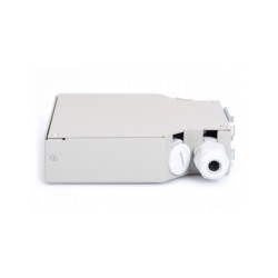 CAJA METALICA CARRIL DIN 8xLC Duplex