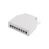 CAJA METALICA CARRIL DIN 8xLC Duplex