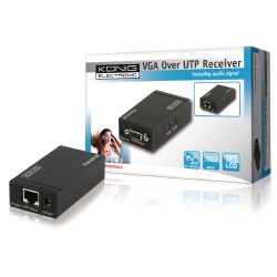 RECEPTOR VGA POR UTP RJ45 hasta 300m KON