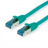 CABLE SFTP CAT6A RJ45 M-M 2M VERDE LSZH