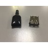 CONECTOR USB TIPO A HEMBRA SOLDAR AEREO
