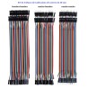 MAZO 40 CABLE PLANO H-H COLORES