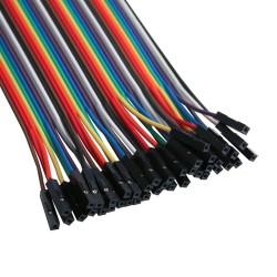 MAZO 40 CABLE PLANO H-H COLORES
