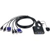 KVM 2X1 VGA USB COMBO CABLE