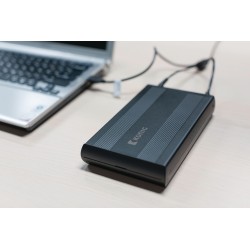 CAJA EXTERNA HDD 3,5" SATA USB 3.0 NEGRA