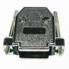 CARCASA DB15 PLASTICO NEGRO TORNILLO LAR