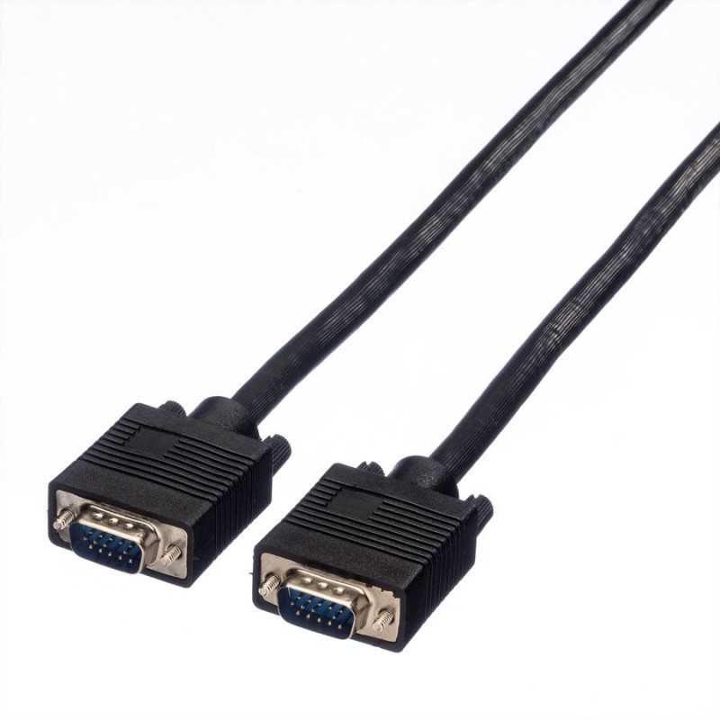 CABLE VGA M-M 15MTS NEGRO SIN FERRITAS