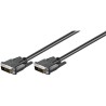 CABLE DVI-D (18+1) M-M 2MTS NEGRO