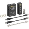 TESTER LED RJ45 + BNC + REMOTO
