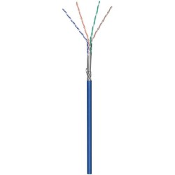 CABLE SFTP CAT5E FLEXIBLE AZUL (100M)