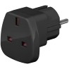 ADAPTADOR DE UK A EUROPA NEGRO CON TT