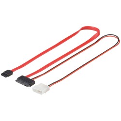 CABLE MICRO SATA TO SATA + ALIMEN. 0,3M