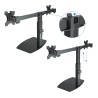 SOPORTE 2 TV MONITORES 17-27" GIRA INCLI