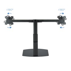 SOPORTE 2 TV MONITORES 17-27" GIRA INCLI