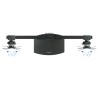 SOPORTE 2 TV MONITORES 17-27" GIRA INCLI