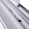 DLP CANAL DE SUELO 145X20mm X1,2MTS ALUM