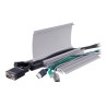 DLP CANAL DE SUELO 145X20mm X1,2MTS ALUM