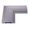 DLP CANAL DE SUELO 145X20mm X1,2MTS ALUM