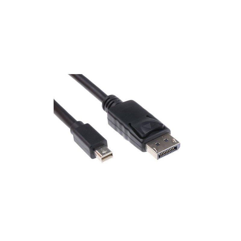 CABLE MINIDP M-DISPLAYPORT M 2M NEGRO