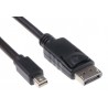 CABLE MINIDP M-DISPLAYPORT M 3M NEGRO