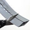 DLP CANAL DE SUELO 12X60mmX1,8M GRIS FLE