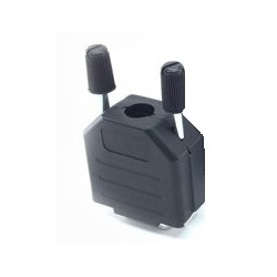 CARCASA DB9 LIBRO PLASTICO NEGRO