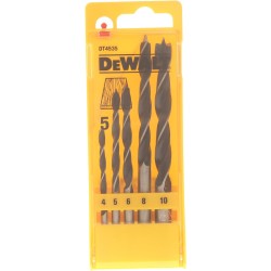JUEGO 5 BROCAS MADERA de 4 a 10mm