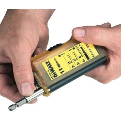 JUEGO 11 PUNTAS DESTORNILLADOR DEWALT