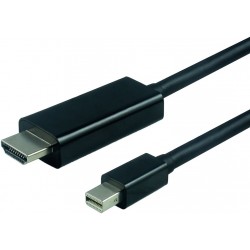 CABLE MINIDP M-HDMI M 1M...