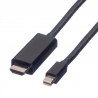 CABLE MINIDP M-HDMI M 3M NEGRO 4K@60Hz