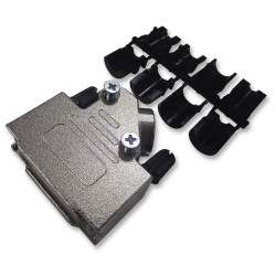 CARCASA DB15 METALICA CODO 45º