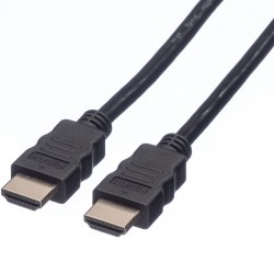 CABLE HDMI M-M 8K 1M ETHERNET NEGRO V2.1
