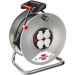 ENROLLADOR ALARGADOR 50m 4xSchuko IP54