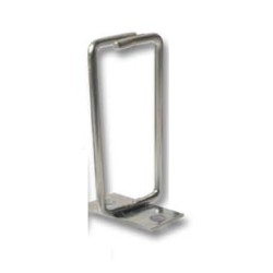 ESTRIBO GUIACABLES 1U ACERO 80X40mm