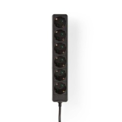 REGLETA 6 TOMAS SCHUKO SININT NEGRA 1,5M