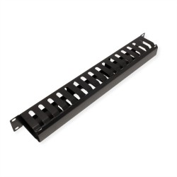 PASAHILOS 19" CON TAPA PRESION 1U 6cm N