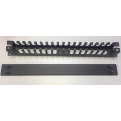 PASAHILOS 19" CON TAPA 4 TETONES 1U 7cm
