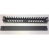 PASAHILOS 19" CON TAPA 4 TETONES 1U 7cm