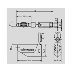 CONECTOR XLR3 HEMBRA AEREO NIKEL AMPHENO