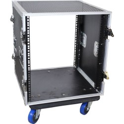 FLYCASE RACK 19" 12U MOVIL FONDO 512mm