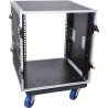 FLYCASE RACK 19" 12U MOVIL FONDO 512mm