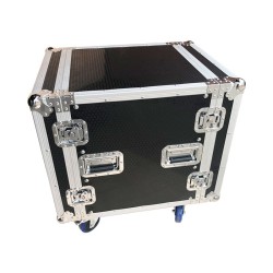 FLYCASE RACK 19" 12U MOVIL FONDO 512mm