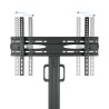 SOPORTE TV SUELO CON RUEDAS + ATRIL 65"