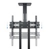 SOPORTE TV SUELO CON RUEDAS + ATRIL 70"